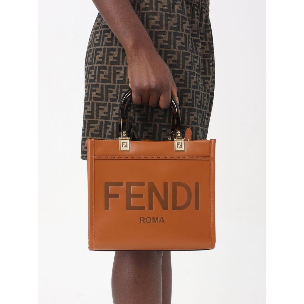 Fendi Tan Brown Hand Bag